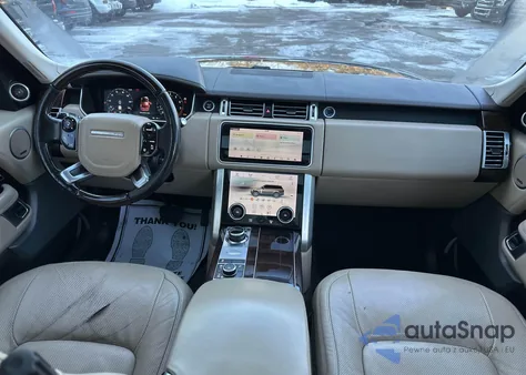 2019 Land Rover Range Rover 3.0L V6 Supercharged Hse z USA, uszkodzony, nr VIN SALGS2SV7KA516858